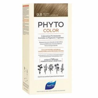 PHYTO Color Trwała koloryzacja włosów 9.8 Bardzo jasny beżowy blond, 100 ml