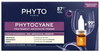 Phytocyane przeciw postępującemu wypadaniu włosów dla kobiet, 12 ampułek