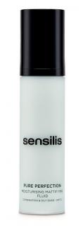Sensilis Pure Perfection Matująco-nawilżający fluid dla cery tłustej i mieszanej SPF10, 50 ml