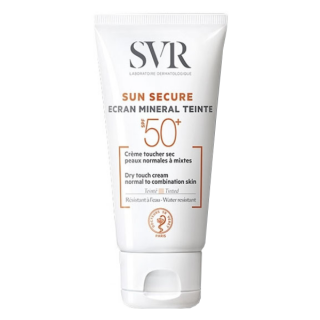 SVR Sun Secure SPF 50+ Mineralny krem barwiący do skóry suchej, 60 g