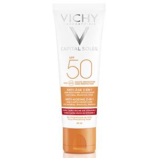 VICHY Capital Soleil SPF50 Krem przeciwstarzeniowy do twarzy, 50 ml