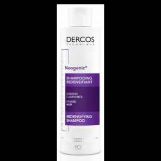 VICHY Dercos Neogenic Szampon przywracający gęstość włosów, 200 ml