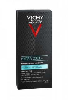 VICHY Homme Hydra Cool+ Żel nawilżający do skóry twarzy i oczu, 50 ml