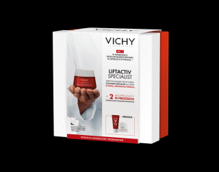 Vichy Liftactiv Collagen Specialist zestaw Krem na dzień, 50 ml + Serum B3, 5 ml + Krem na noc, 15 ml
