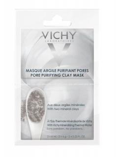 Vichy Maska oczyszczająca z glinką, 2 x 6ml