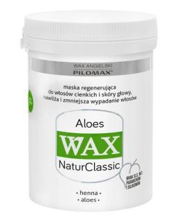 WAX Aloes Maska regenerująca do włosów cienkich, 240 ml