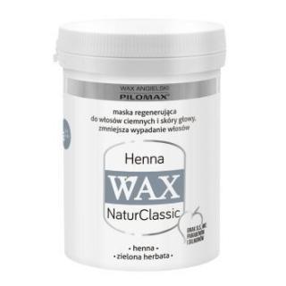 WAX Henna Maska regenerująca do włosów ciemnych, 480 ml