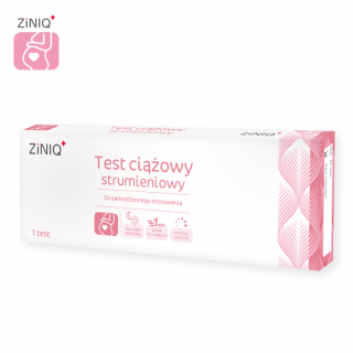 ZiNIQ Test ciążowy strumieniowy, 1 szt.