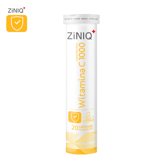 ZiNIQ Witamina C 1000 mg, 20 tabletek musujących