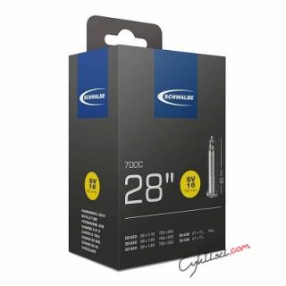 Dętka 27x1-1/4 Schwalbe presta FV 60mm SV16