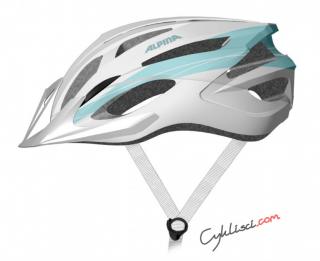 Kask Alpina MTB17 white-lightblue 54-58