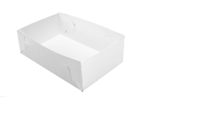Pudełko papierowe cukiernicze nr 1 /26x16x3,5/ 100 szt.