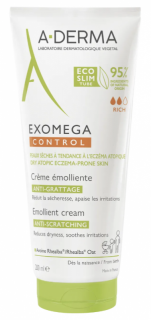 A-DERMA Exomega Control, krem emolient skóra sucha i skłonna do atopii od 1 dnia życia 200 ml