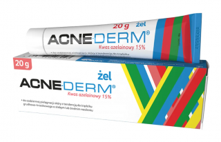 Acne-Derm żel przeciwtrądzikowy kwas azelainowy 15% 20 g