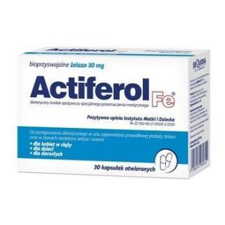 ActiFerol Fe 30 mg  30 kapsułek
