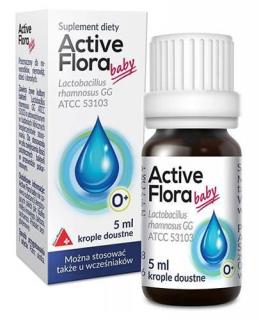 Active Flora BABY+ probiotyk doustny w postaci kropli 5 ml