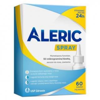 Aleric Spray 50 mcg/dawkę aerozol do nosa 60 dawek