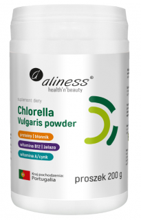 ALINESS Chlorella Vulgaris proszek 200 g