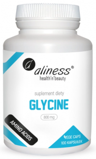 ALINESS Glycine 800 mg 100 kapsułek