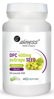 ALINESS OPC exGrapeSeeds 400 mg 100 kapsułek