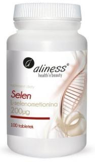 ALINESS Selen L-selenometionina 100 tabletek