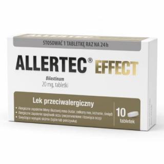 Allertec Effect 20 mg  10 tabletek