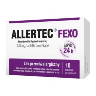 Allertec Fexo 10 tabletek