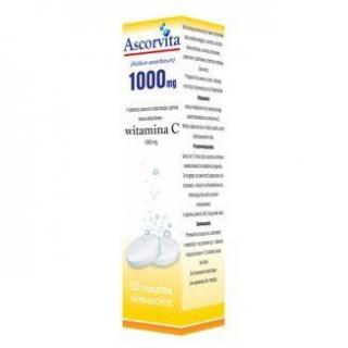Ascorvita 1 g 20 tabletek