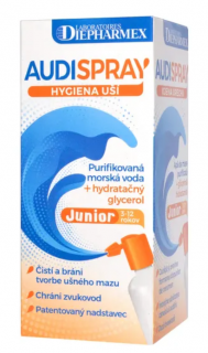 Audispray Junior hipertoniczny roztwór wody morskiej do higieny uszu 25 ml
