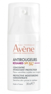 AVENE Antirougeurs Rosamed SPF 50 ochronny koncentrat nawilżający 30 ml