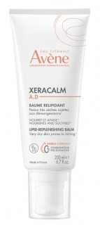 AVENE XeraCalm A.D balsam uzupełniający lipidy do twarzy i ciała skóra bardzo sucha, atopowa i swędząca 200 ml