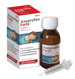 Axoprofen Forte 40mg/ml zawiesina doustna od 3 miesiąca 100 ml