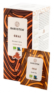 BARISTEA Black Tea Chai herbata czarna ekologiczna 25 saszetek