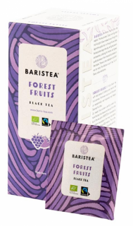 BARISTEA Forest Fruits herbata czarna ekologiczna 25 saszetek