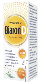Biaron D witamina D 400 j.m. krople 10 ml