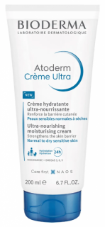 BIODERMA ATODERM Creme Ultra ultra-odżywczy krem nawilżający do ciała skóra normalna, sucha i wrażliwa 200 ml