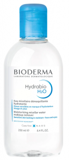 BIODERMA HYDRABIO H2O nawilżający płyn micelarny do demakijażu, skóra odwodniona 250 ml