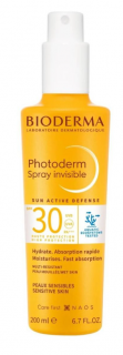 BIODERMA PHOTODERM Invisible spray do ciała lekki SPF 30 200 ml