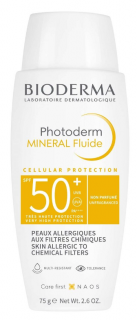 BIODERMA PHOTODERM MINERAL Fluid SPF 50+ 75 g