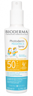 BIODERMA PHOTODERM PEDIATRICS spray ochronny dla dzieci SPF 50+ od 1 roku 200 ml