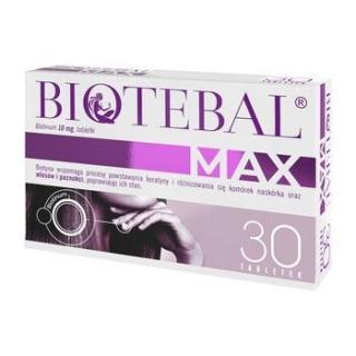 Biotebal Max 10 mg 30 tabletek