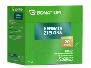 Bonatium Herbata Zielona  20 saszetek x 1,6 g EXP. 09/2024