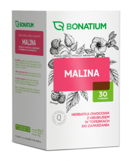 Bonatium Malina herbata owocowa z hibiskusem 30 saszetek x 3 g