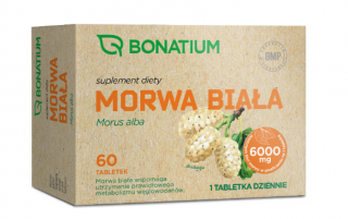 Bonatium Morwa biała  60 tabletek