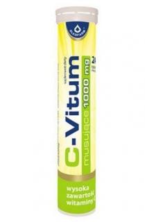 C-Vitum musujące 1000 mg  24 tabletki musujące