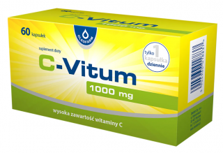 C-Vitum witamina C 1000 mg 60 kapsułek