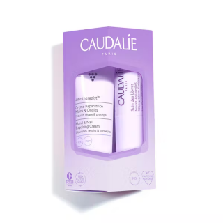 CAUDALIE Vinotherapist™ Zestaw krem do rąk 30ml + pomadka do ust