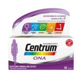 CENTRUM ONA witaminy dla kobiet 90 tabletek