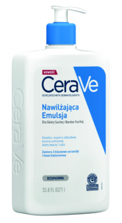 CERAVE emulsja nawilżająca z ceramidami skóra sucha i bardzo sucha 1000 ml