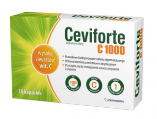Ceviforte C 1000 witamina C 1000mg 30 kapsułek
